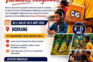 Cameroun:Centre Culturel et multimedia Bodkang offre des vacances Citoyenne